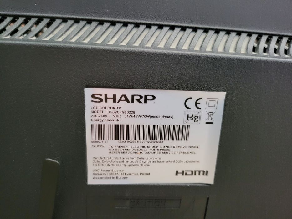 Sharp Aquos 32 инча