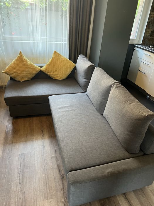 Canapea extensibilă gri – 90 x 225 x 42 cm | 5 bucăți disponibile