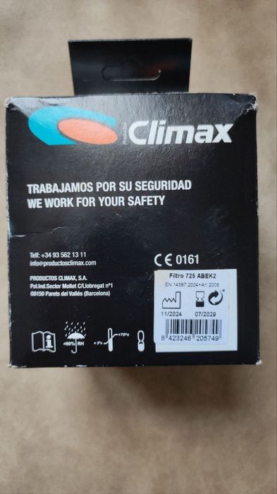 Филтър за маска Climax A2B2E2K2