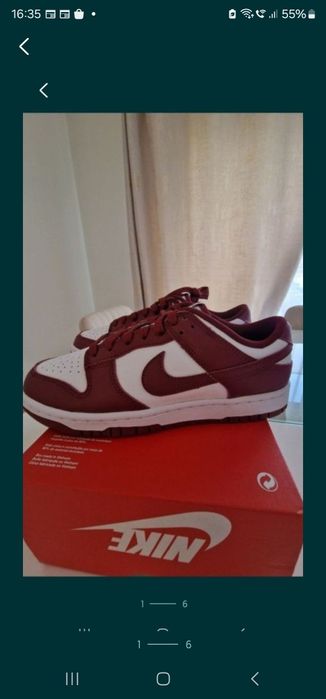 Nike Dunk Low Retro red/white