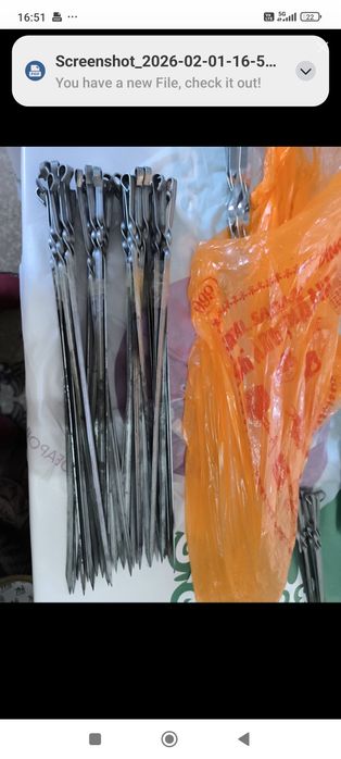 Продам шампуры, 49 штук