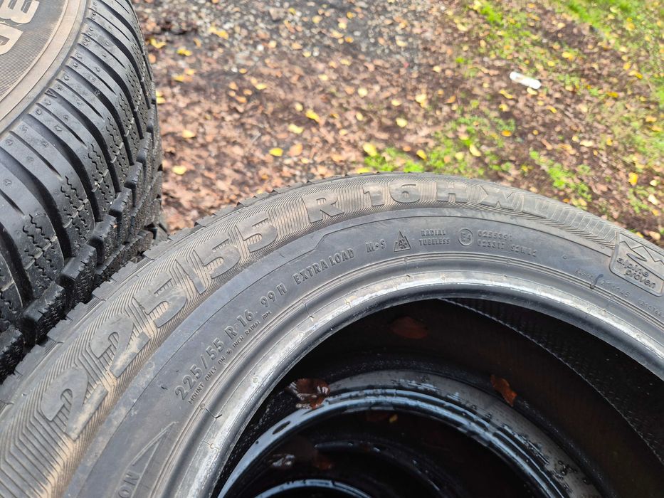 4 Anvelope de IARNA - 225/55/16 - Semperit - Stare buna DOT 2013