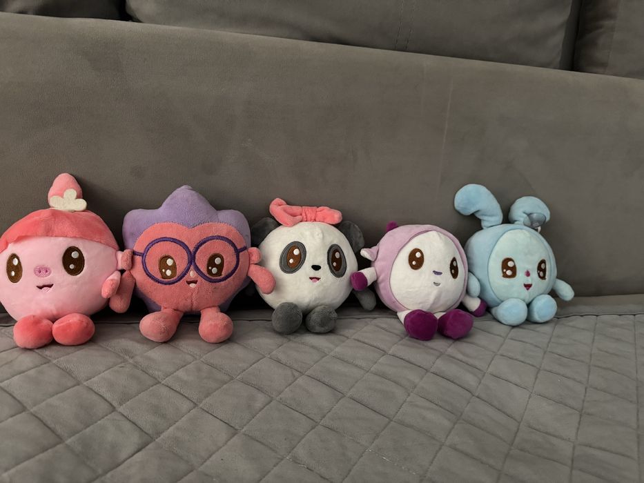 Мягкие мультяшные игрушки