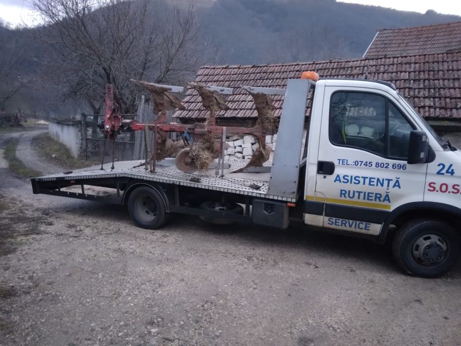 Tractări auto non-stop,Transport utilaje,Huedin, Ciucea, Izvoru Crișul