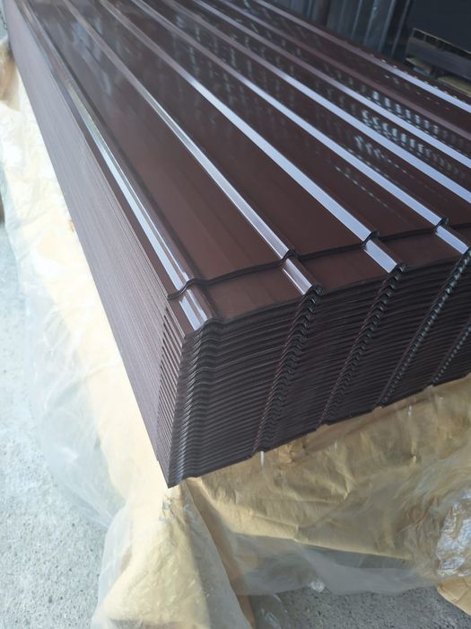 Tabla cutata colorta Al-zinc și zincata