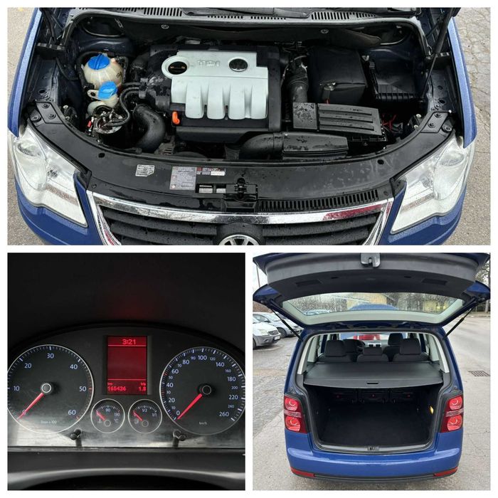 VW  TOURAN  1.9 TDI 105 кс. нов внос - ЛИЗИНГ