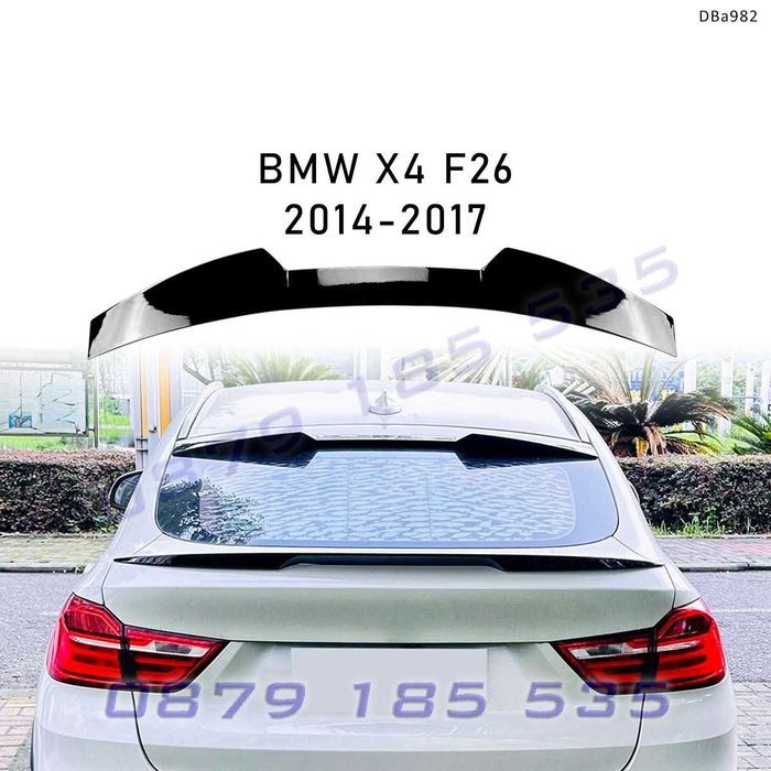 Тунинг заден спойлер BMW X4 F26 крило задно стъкло таван бмв х4