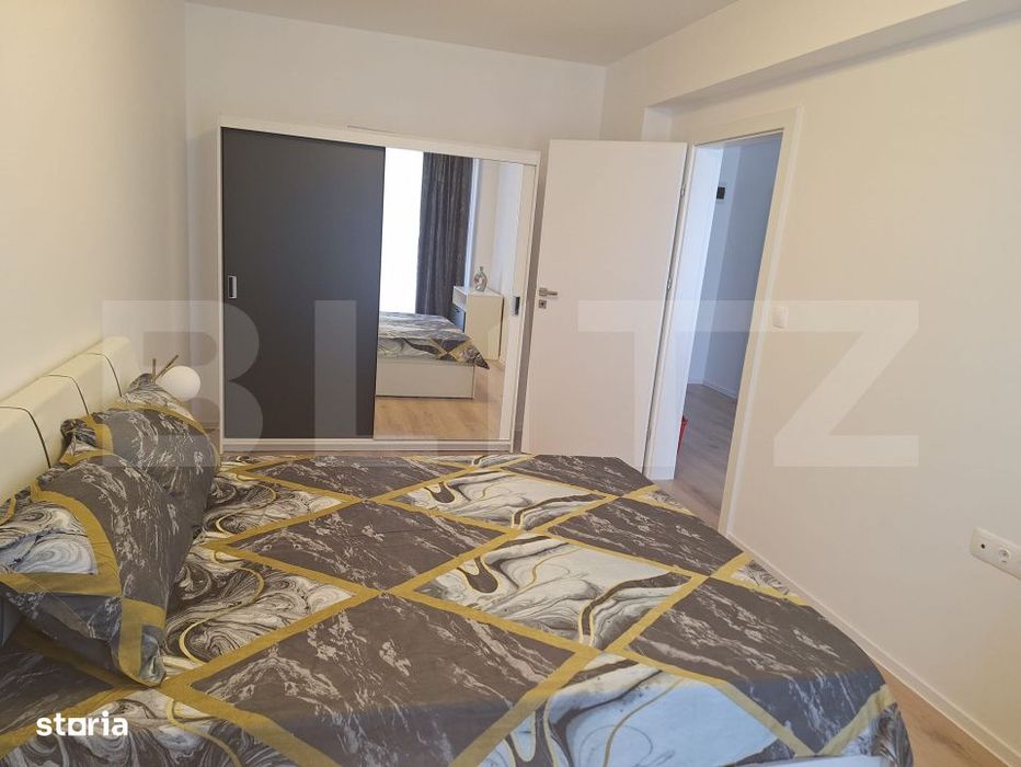 Apartament 2 camere, 55 mp, complet mobilat si utilat, zona Libertatii