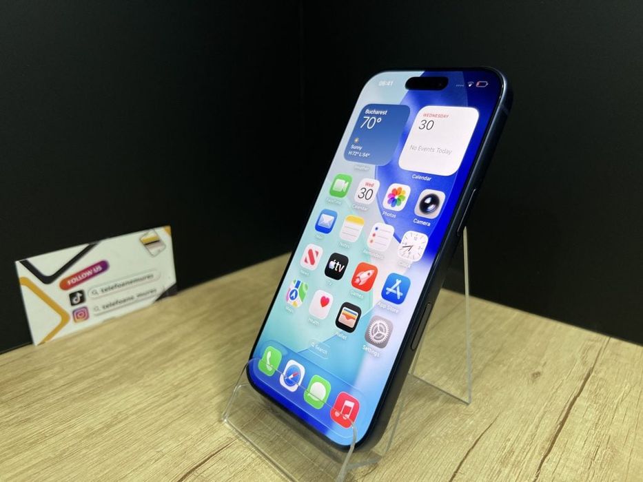 Iphone 17 Pro 256Gb Deep Blue Second-Hand 3 ani garanție, Telefoane Mu