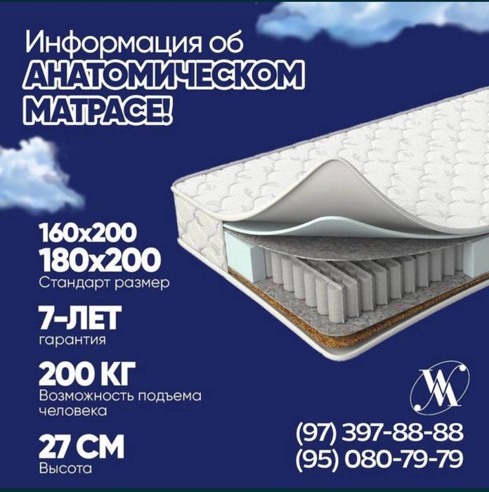 Анатомический матрас Royal Sleep – Идеальный выбор для здорового сна!