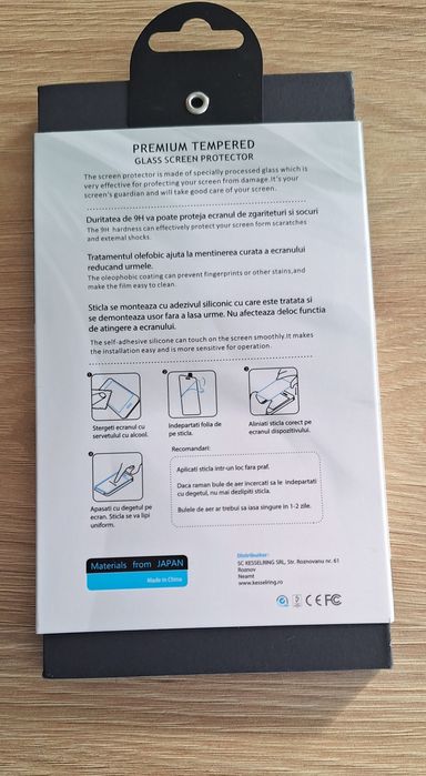 Pachet: Folii protecție display telefon - 2 buc (13.8×6.6 cm)