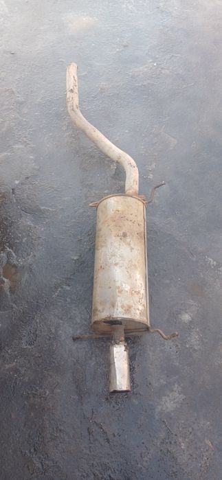 Глушитель с дизельного двигателя