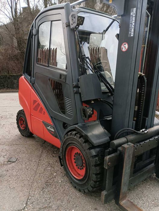 Мотокар Linde Триплекс Дизел Н35 Нов Внос Германия