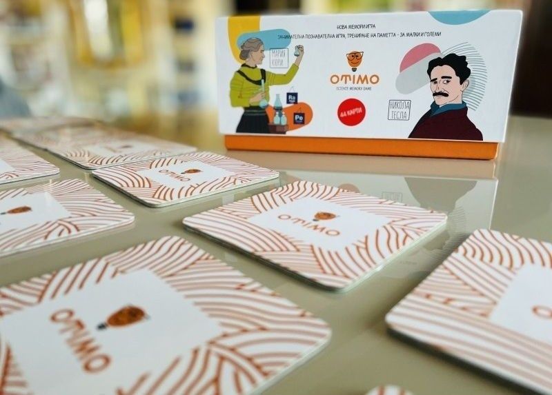 Настолна игра Otimo: Science memory game.