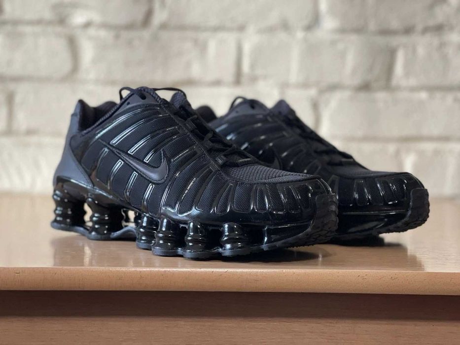 Nike SHOX PLUS Full Black - Premium 36 37 38 39 40 41 42 43 44 45 46