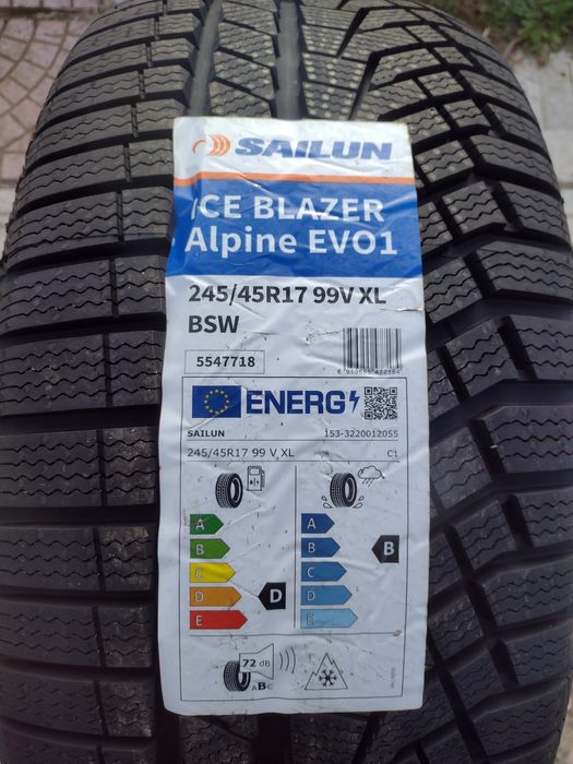 Нови 4бр.245/45/17 Sailun evo1 dot1425