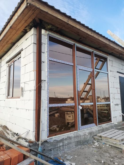 Алюминиевые витражи, окна, перегородки, двери