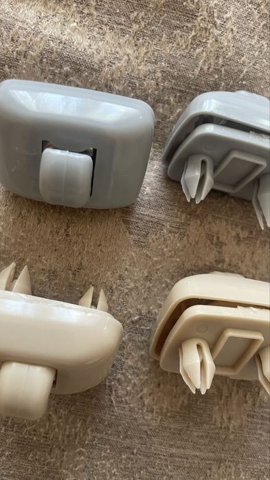 Щипки / държачи за сенник, аксесоар за кола/сенник