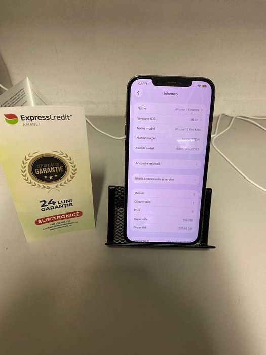 Iphone 12 ProMax (B34007 Gara 1) Garantie 2 ani