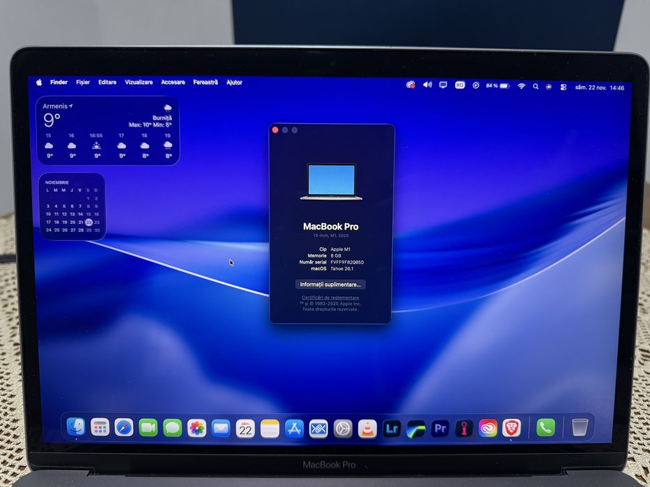 Macbook pro M1 13 “ schimb cu Ipad pro