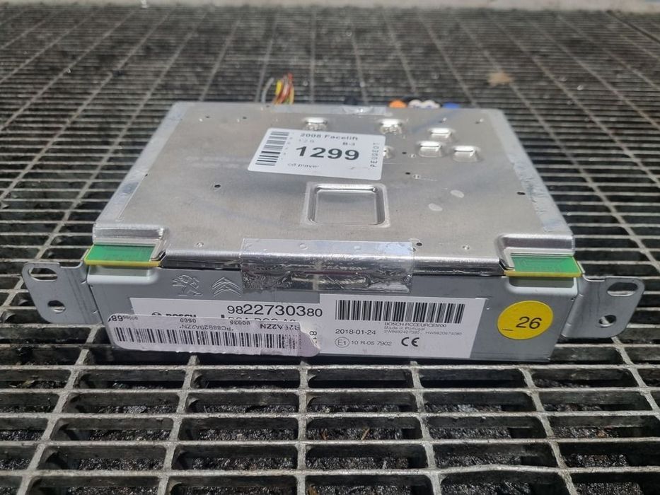 Cd player Peugeot 2008 Facelift 2016 - 2019 (1299) 9822730380