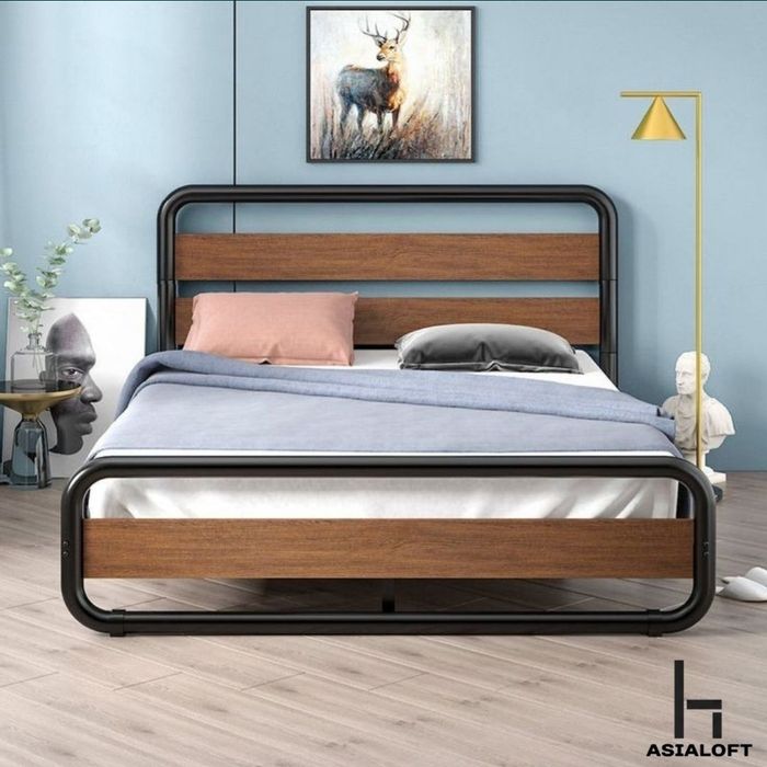 Металлическая кровать Лофт, Темир Кровать, МЕГА АКЦИЯ 
От Производител