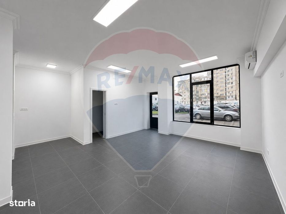 Spațiu comercial 40mp Nou