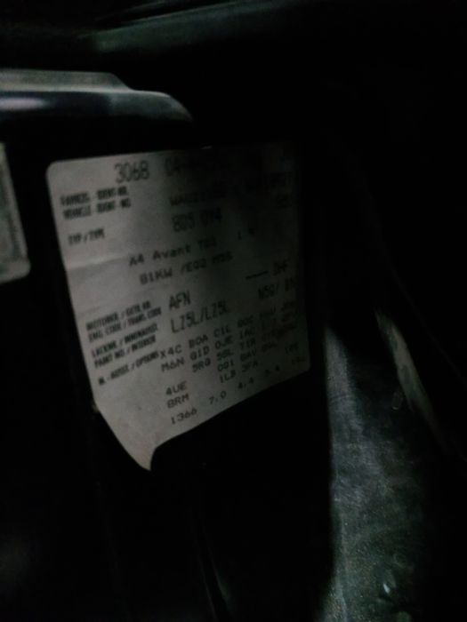 Audi A4 1.9 TDI AFN на части