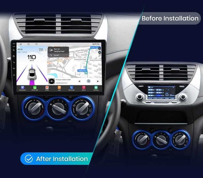 Suzuki ALTO 2009 - 2016 Мултимедия Навигация Android