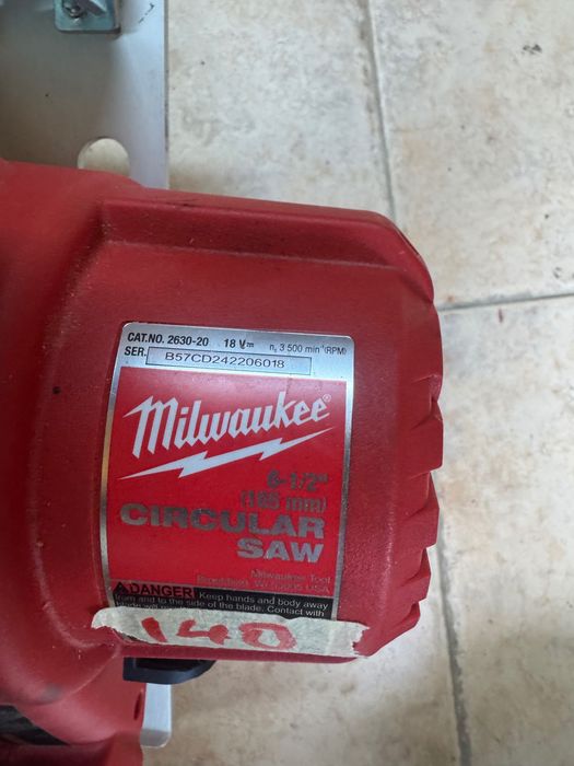 Циркуляр МИЛУОКИ MILWAUKEE circular saw