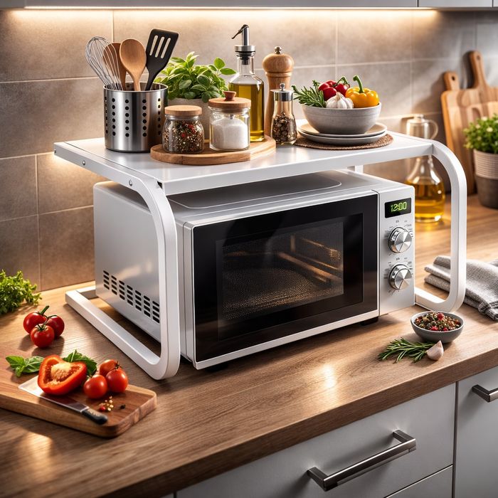 Oрганайзер за кухня, Поставка за микровълнова фурна, многофункционална