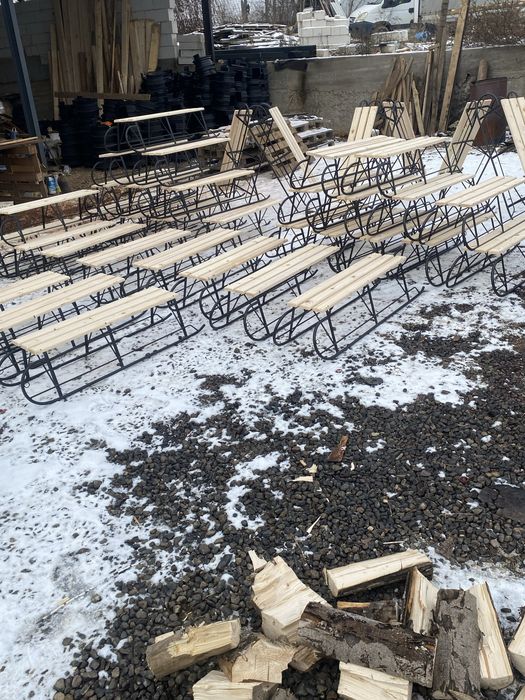 Sanie din fier pentru copii