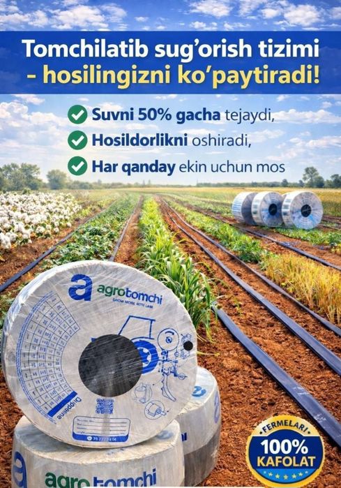 Tomchilatob sugorish montaj hizmati