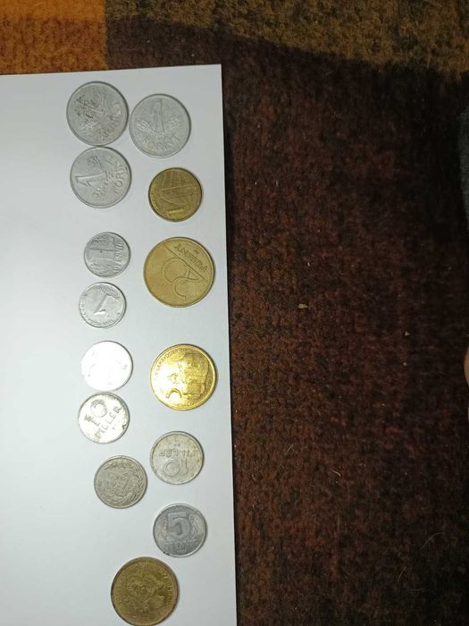 monede vechi, bancnote de 20 lei si cu eclipsa