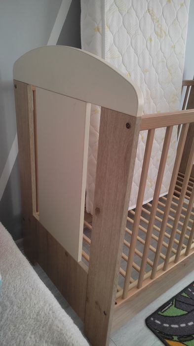 Дървена бебешка кошара 120*60