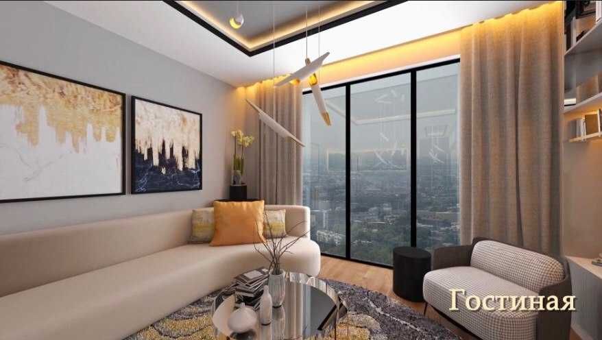 ПРОДАЕТСЯ КВАРТИРА В NEST ONE!!2х комн,40м2|Tashkent City.  ЖЖБ