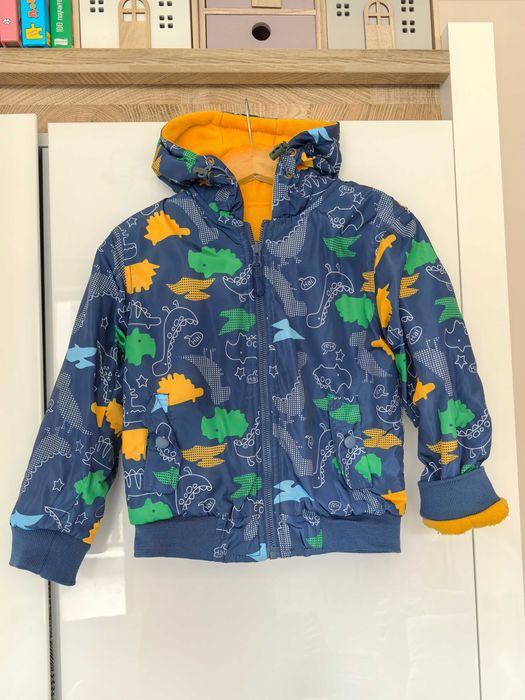Пролетно яке за момче, двулицево, размер 3 години