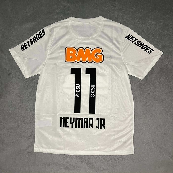 Santos FC Neymar JR 11 ロンT M Nike Santos FC Neymar Jr #11 Jersey – White – Size L Sfantu
