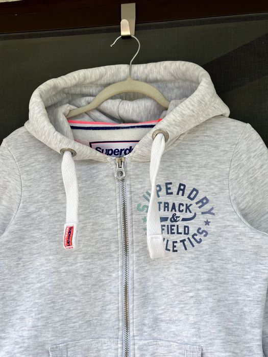 Дамско горнище / суичър SUPERDRY (Track & Field) - размер S, Отлично състояние