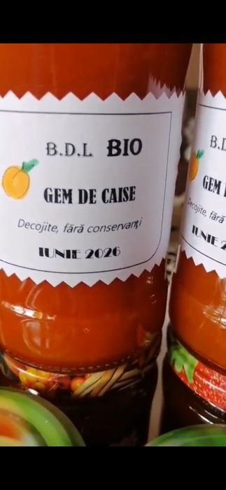 Vând gem caise Bio