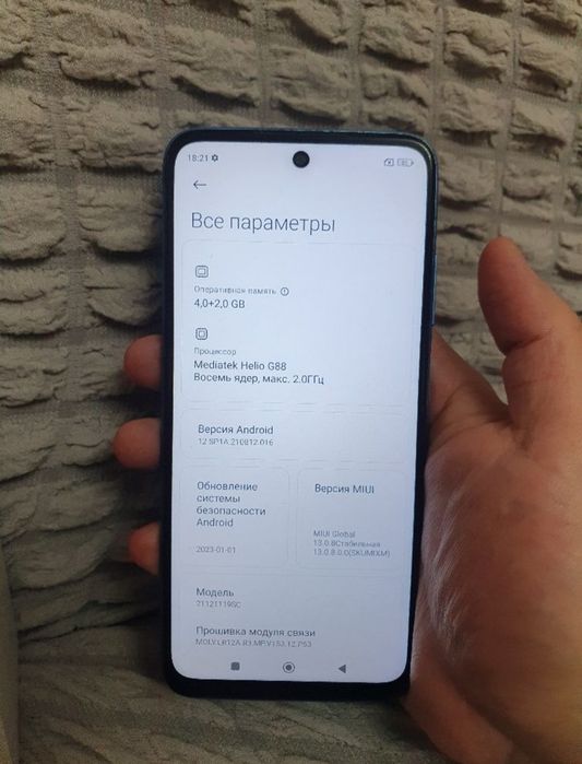 Srochna sotiladi Xiaomi Redmi Note 11 4G 6/128Gb Orginal Xolati Yaxshi