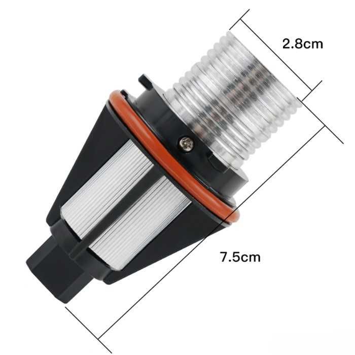 Диод за ангелско око 5W Бели - E39,E53,E60,E61,E64 2бр/к-т
