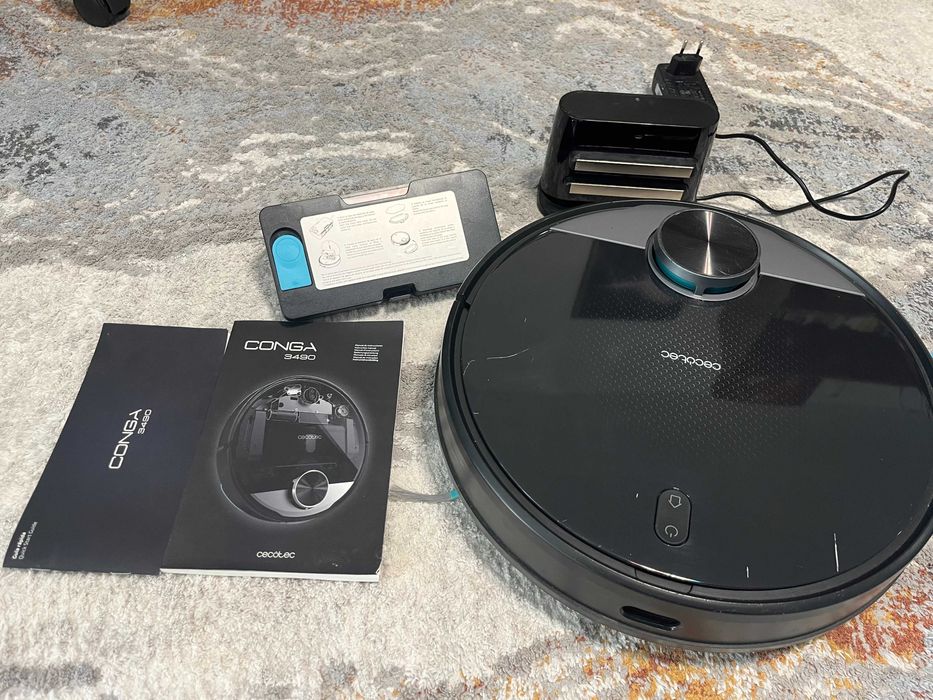 Прахосмукачка робот Conga 3490 Elite (Mi Robot Vacuum-Mop)