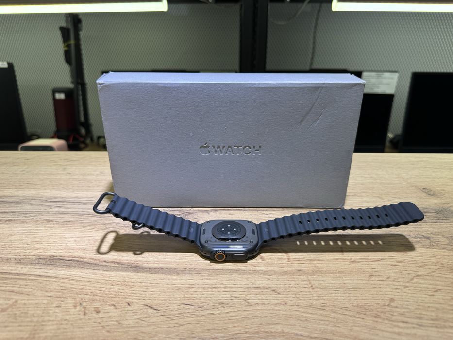 Apple Watch Ultra 2, 49 mm, АКБ100%, Cellular, Black Titanium,1453/A10