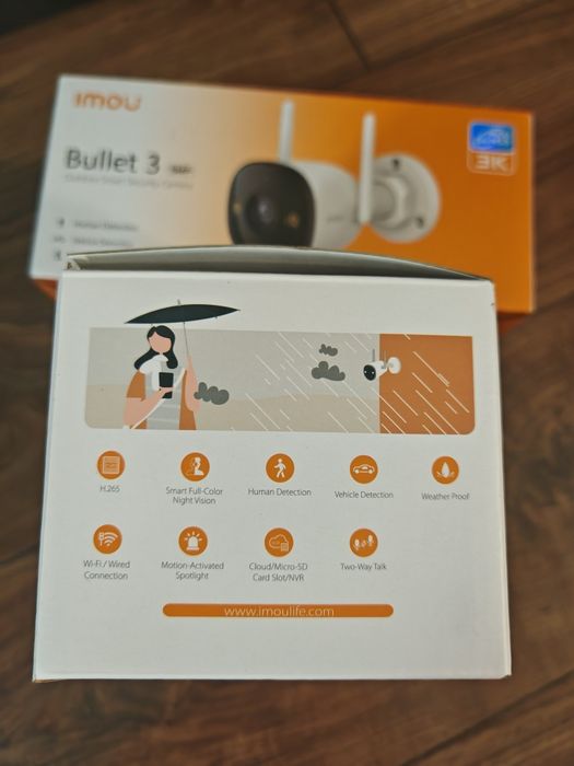 Камери IMOU Bullet 3 5MP (3K)