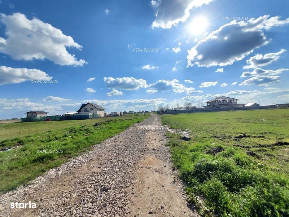 Teren intravilan 418 mp Berceni curent acte la zi construcție