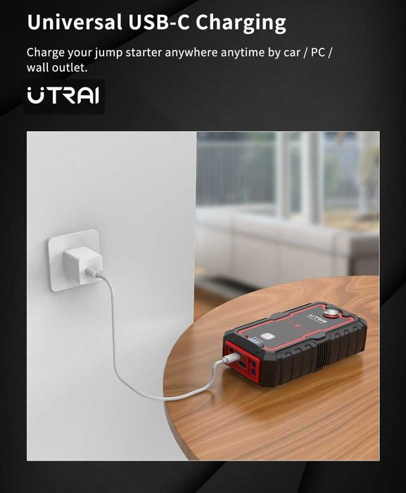 Starter Auto Multifunctional UTRAI One 2000A Robot Pornire Masina