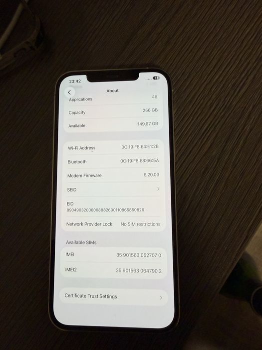 Iphone 12 Pro Max 256GB Silver