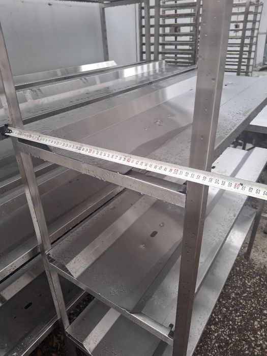 Стелажи неръждаеми.  Много здрави