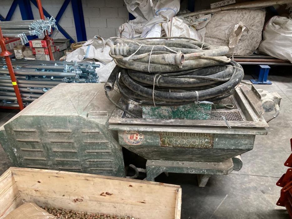 Pompă tencuit Continental, Turbosol, Betonieră, Clipper Bazin Motorina